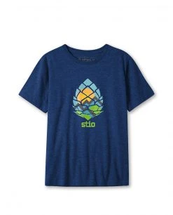 Stio Kids' Pinecone Globe Tee