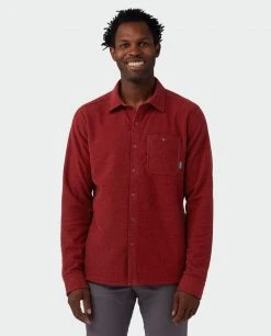 Stio Men's Thermop Fleece Snap Shirt Sale
