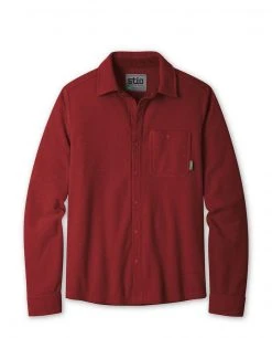 Stio Men's Thermop Fleece Snap Shirt Sale