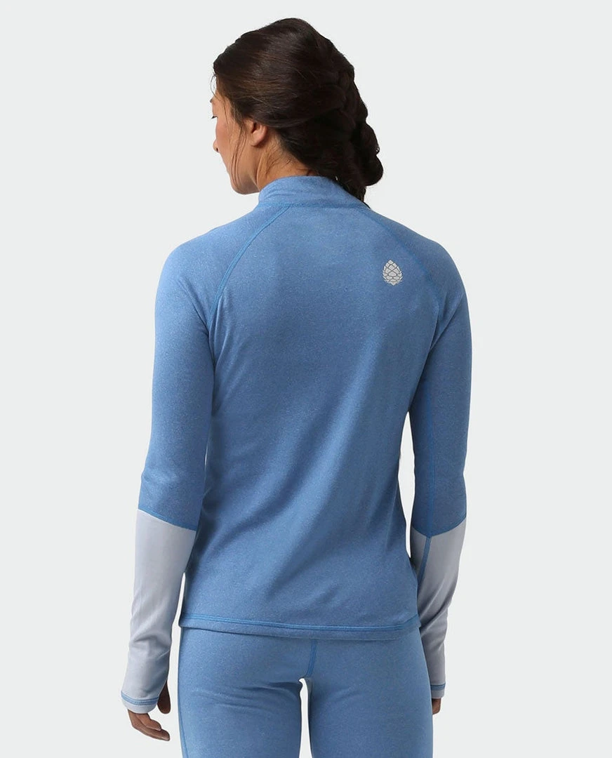 Stio Women's Basis Power Woolâ„¢ Zip Neck