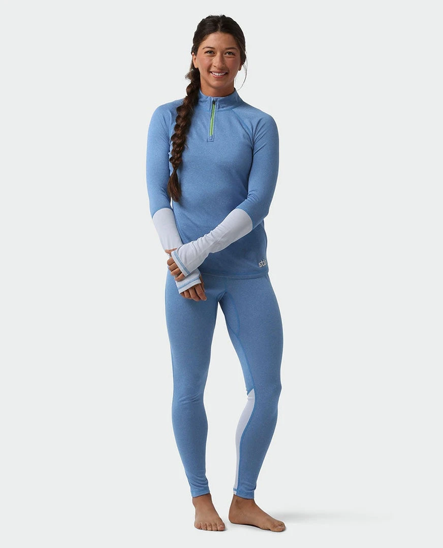 Stio Women's Basis Power Woolâ„¢ Zip Neck