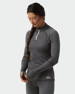 Stio Women's Basis Power Woolâ„¢ Zip Neck
