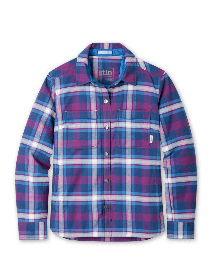 Stio Women's Buckhorn Insulated Snap Shirt