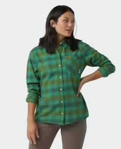 Stio Women's Dovetail Lightweight Flannel Shirt