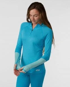 Stio Women's Basis Power Woolâ„¢ Zip Neck