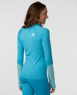 Stio Women's Basis Power Woolâ„¢ Zip Neck