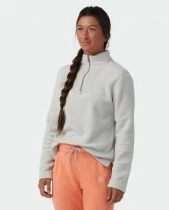 Stio Women's Rawlins Shearling Fleece Half Zip